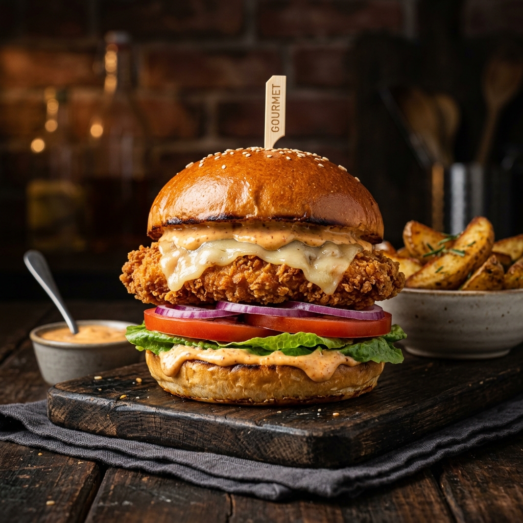 Hamburguesa BBQ Bacon