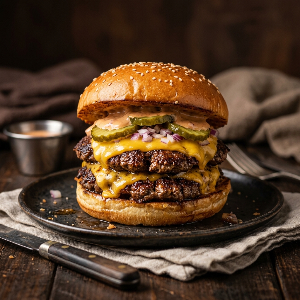 Hamburguesa de Pollo Crispy